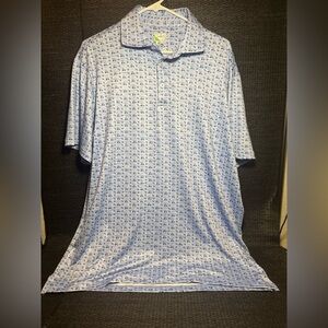 Tailorbyrd Men's All Over Golf Cart Print